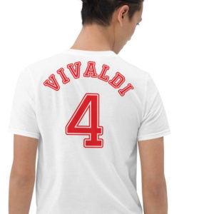 Vivaldi 4. Short-Sleeve Unisex T-Shirt